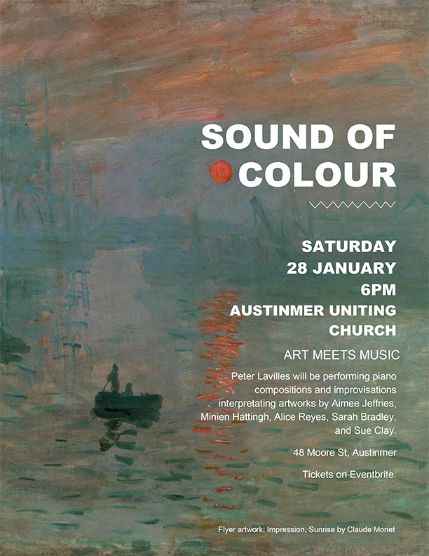 Austi Uniting Concert Flyer   Sound of Colour