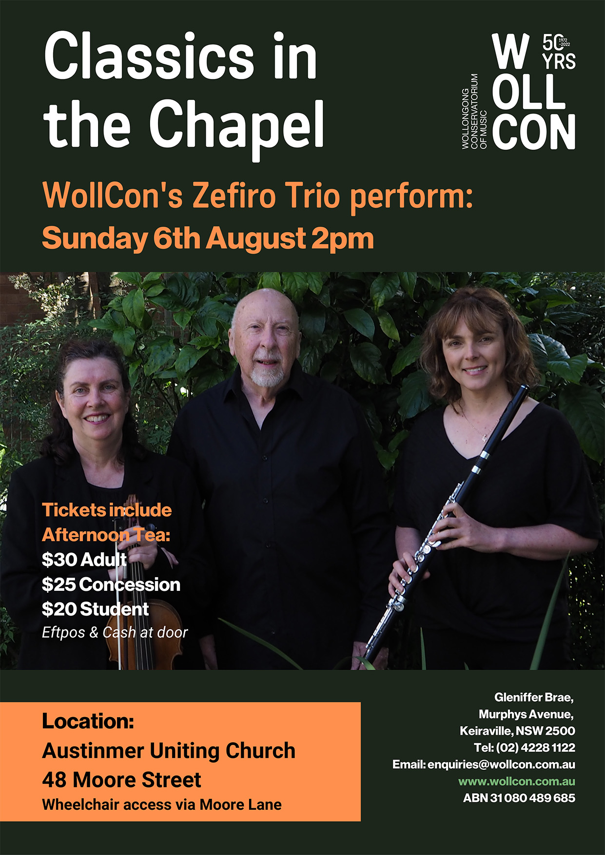 Zefira Classics in the Chapel